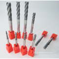 รัศมี CVD Diamond Coated Carbide Milling Cutter